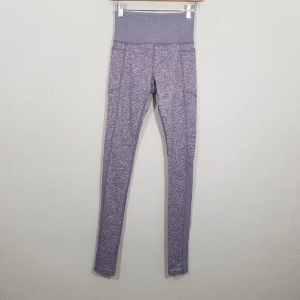 Athleta‎ High Rise Side Pockets Leggings Long Size XS